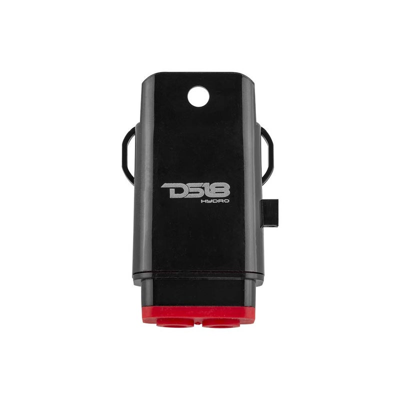DS18 New Hydro MFH8 - Marine Fuse Holder 8 AWG, Waterproof, Red Silicone Sheat, Included Brass Accessories - Image 1